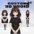 create vrchat avatar design, fixing and conversion anime, furry, nsfw models