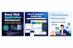 build a responsive web application with backend and database