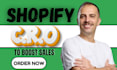 do shopify cro audit and conversion rate optimization for shopify store website