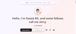 build professional website as full stack developer, frontend