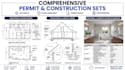 do autocad architectural drawing for permit