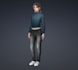 design custom game ready 3d character in blender