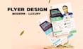 luxury flyer design for business and events