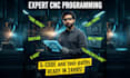 do cnc programming, g code and toolpaths using PTC creo