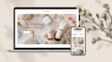 build skincare website, beauty salon or spa website, cosmetic website wordpress