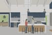 convert 2d plans into a clean 3d architectural model