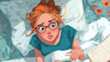 draw a digital cartoon illustration