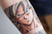 make anime tattoo design