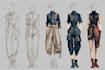 create activewear fitness design and tech pack