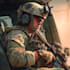 do military themed illustration