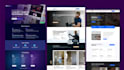 develop a responsive HTML landing page using HTML CSS and javascript