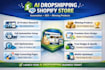 build ai powered shopify dropshipping store with winning products