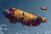 epic sci fi spaceship art