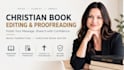 christian book editing and proofreading, book formatting christian book editor