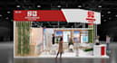design a professional exhibition stall