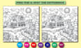 draw a hidden object and spot the different pictures from your idea
