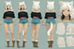 draw furry ref sheet furry reference sheet anime character