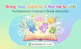 create childrens books to animation video