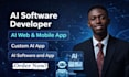 custom ai website development mobile app development as an ai software developer