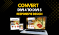 rebuild any website in divi 5 with a clean, responsive design