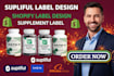 create shopify supliful product upload, supliful label design nfskin care
