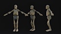 do stylized 3d game character models game and animation for unity unreal engine