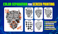 professional color separation for screen printing cmyk