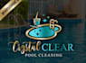 make swimming pool cleaning service logo design