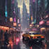 create stunning sci fi city illustrations