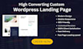 design or customize wordpress website with divi theme