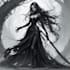 create premium dark fantasy art illustration