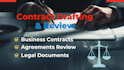 draft and review contracts for businesses and startups