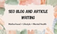 write SEO friendly articles and blog posts