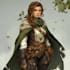 create a fantasy game character art