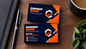 design a professional business card ready for print in arabic and english