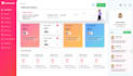 design UI UX dashboard webapp, saas, or admin panel in figma