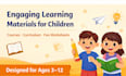 design children course, curriculum activity worksheets