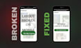 fix broken website layout and mobile issues fast