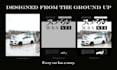 design a custom cinematic car poster