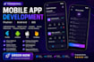 be your expert flutter developer for custom mobile apps