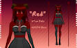 draw female nsfw 2d vtuber model ready to rig art only