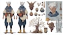 design 2d character and illustration
