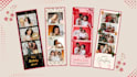 design personalize photo booth template and 360 overlay