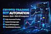 build crypto bot binance automation bybit bot okx trading API integration