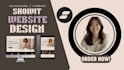 update, redesign showit website, nice landing page, showit template showit seo