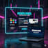 design and develop a modern responsive front end website