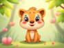 draw cute cartoon animal character