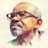draw custom digital  watercolor  portait for you
