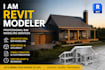 create architectural bim model and 3d design in revit