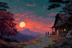 create a pixel art wallpaper or background